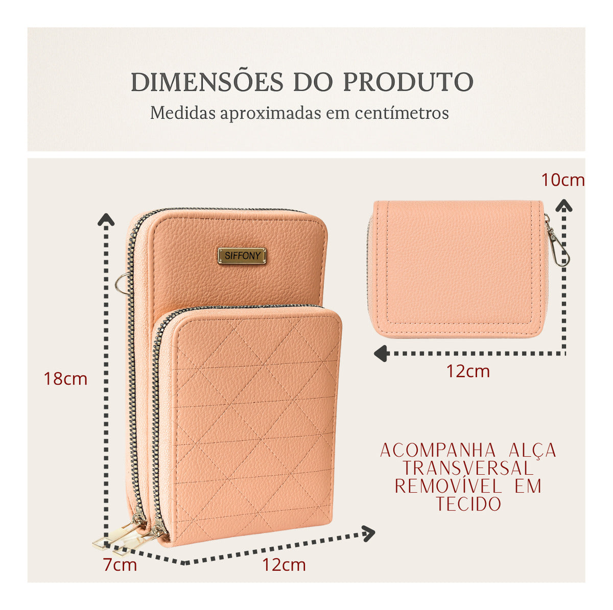 Kit Siena Smart Bag confort (Bolsa + Porta-Celular)