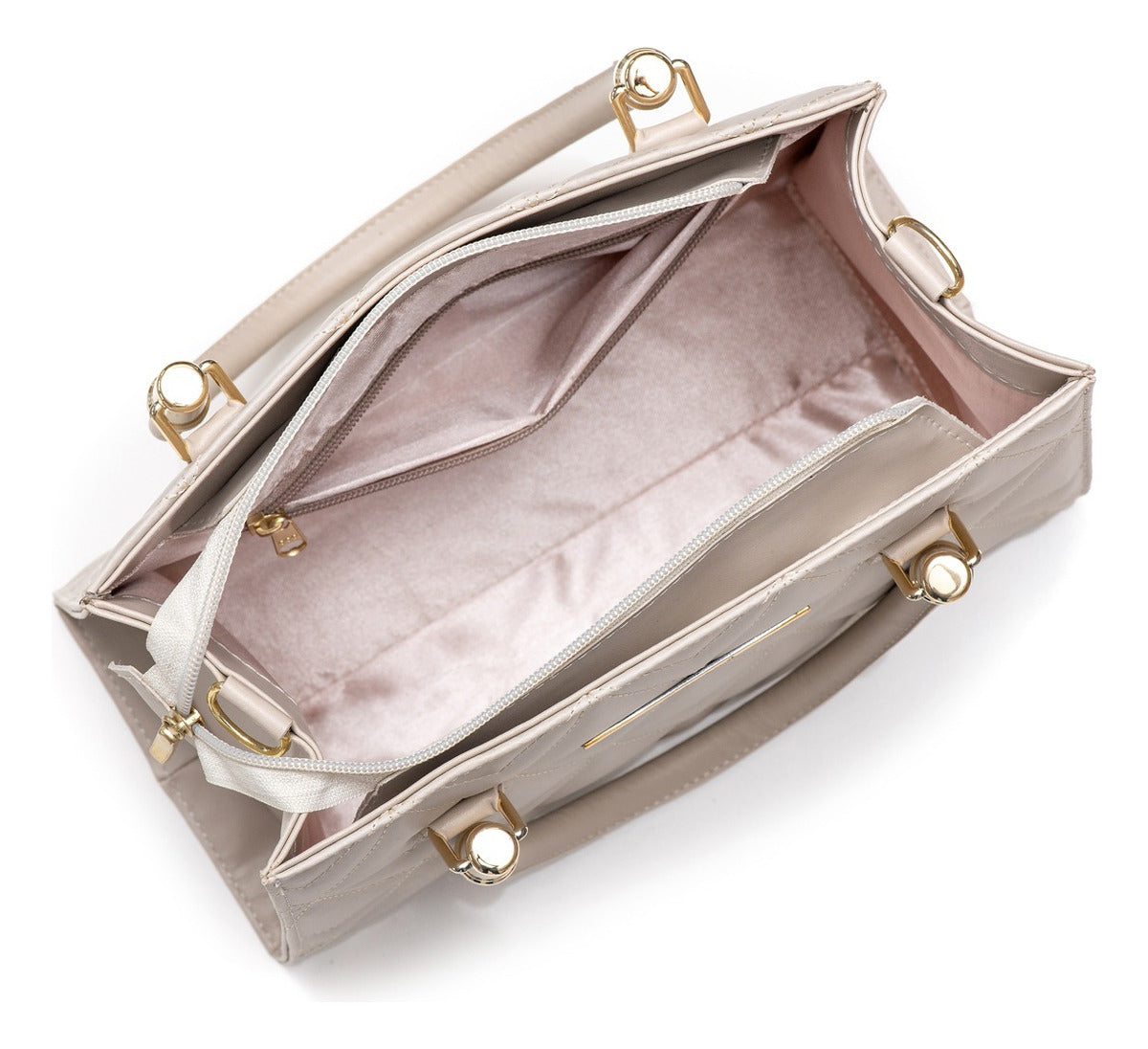 Coleção Bella Firenze Bordada Gold Beige (4 Peças)