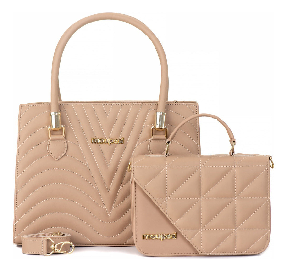 Kit Lumière Nude Chic (Bolsa + Mini Bag)