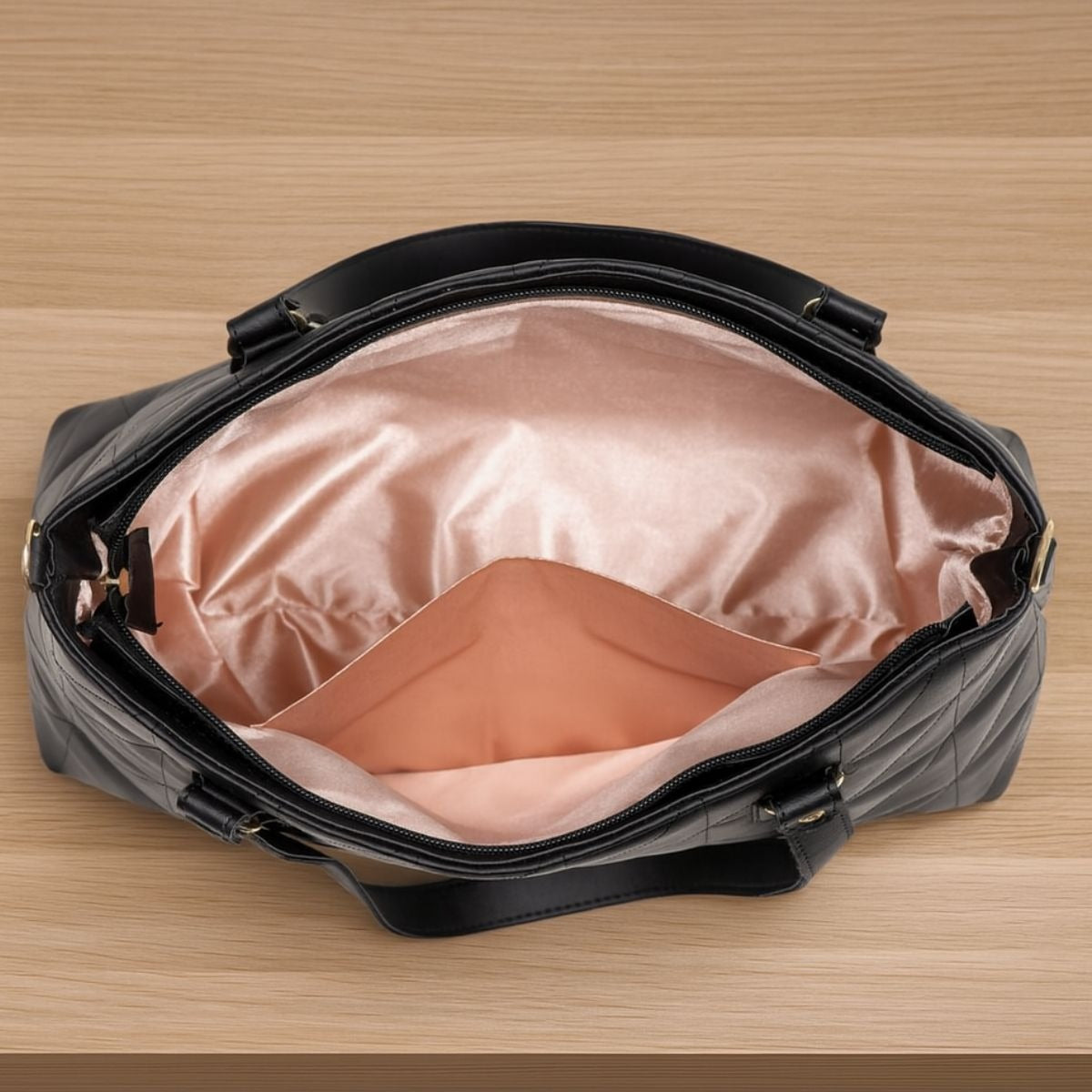 Kit Aurora Soft Luxe (Shopper + Pequena + Carteira)