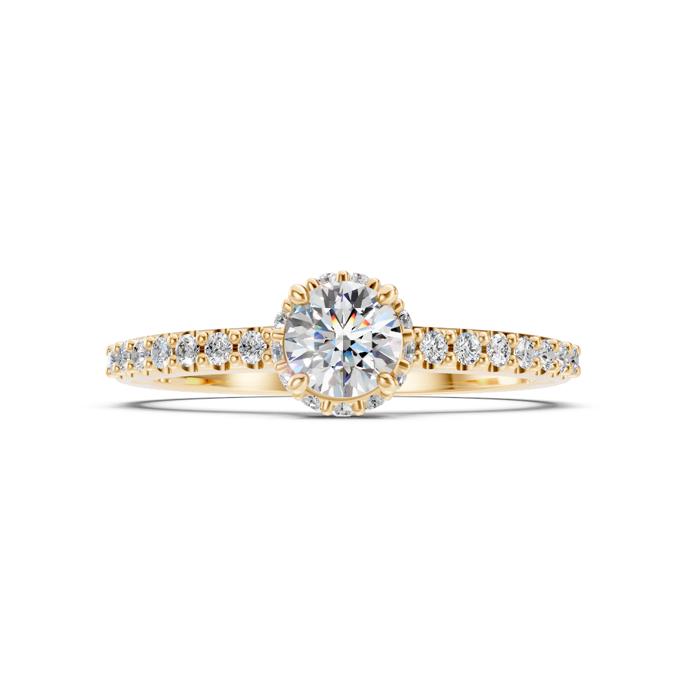 Anel de noivado com diamante Florence